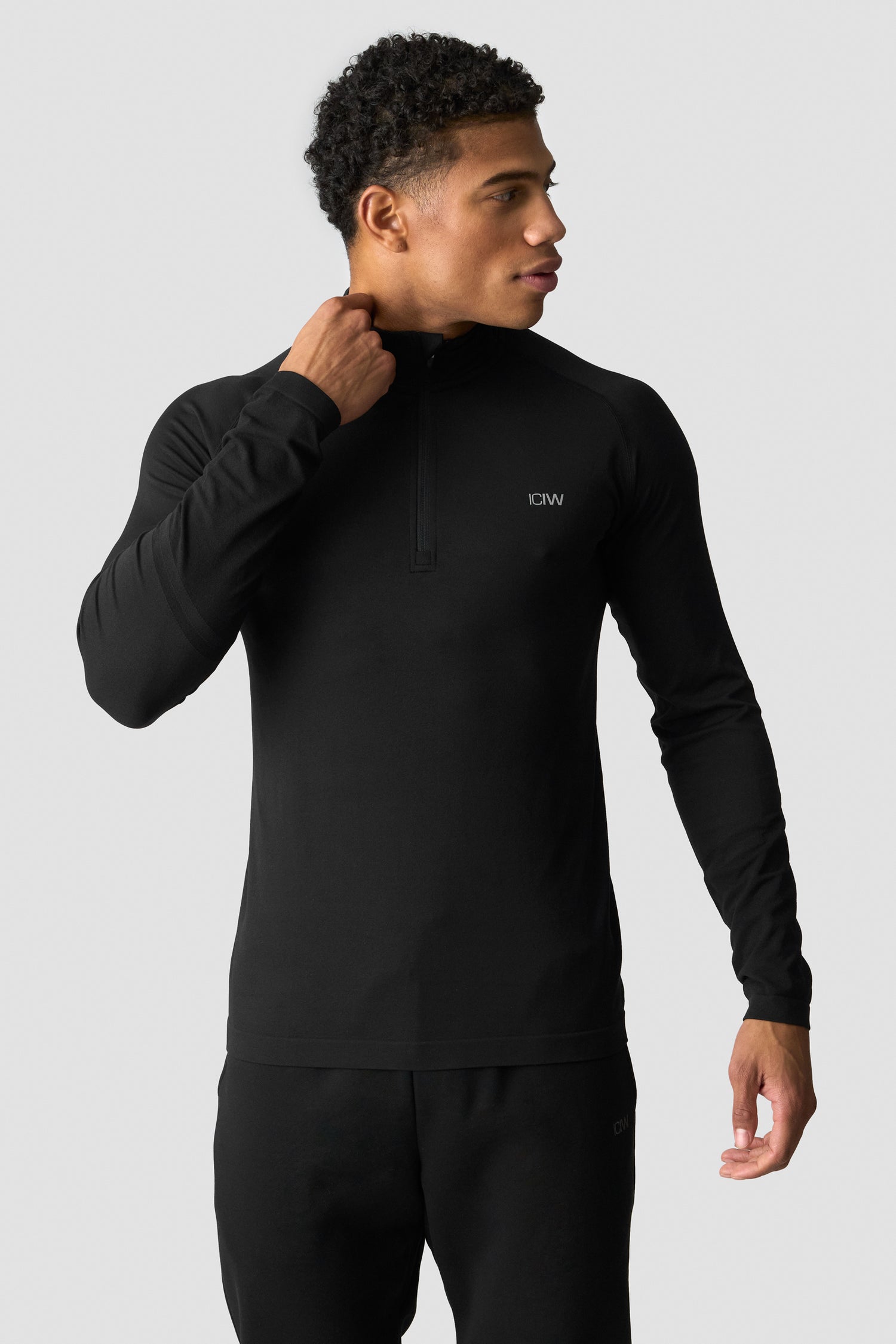 ICIW - Essential Seamless 1/4 Zip Long Sleeve