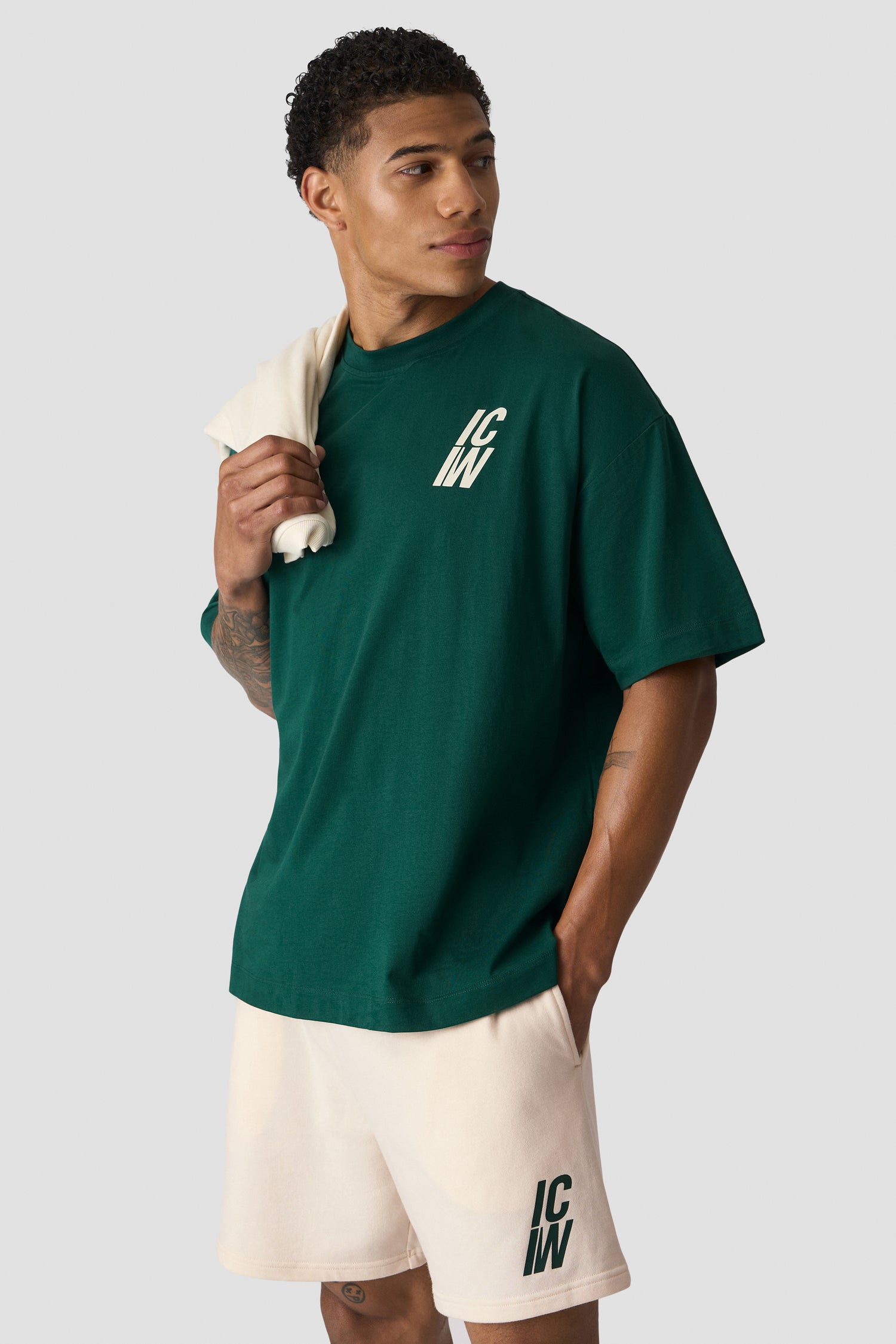 ICIW - Everyday Oversized T-shirt Print
