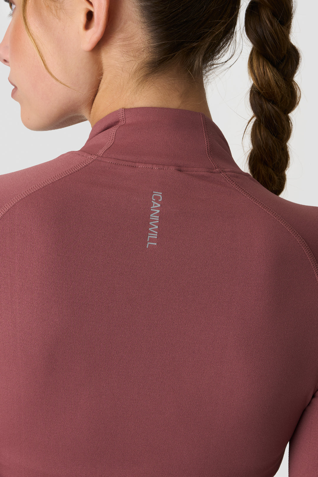 ICIW - Define Seamless Invisible 1/2 Zip LS