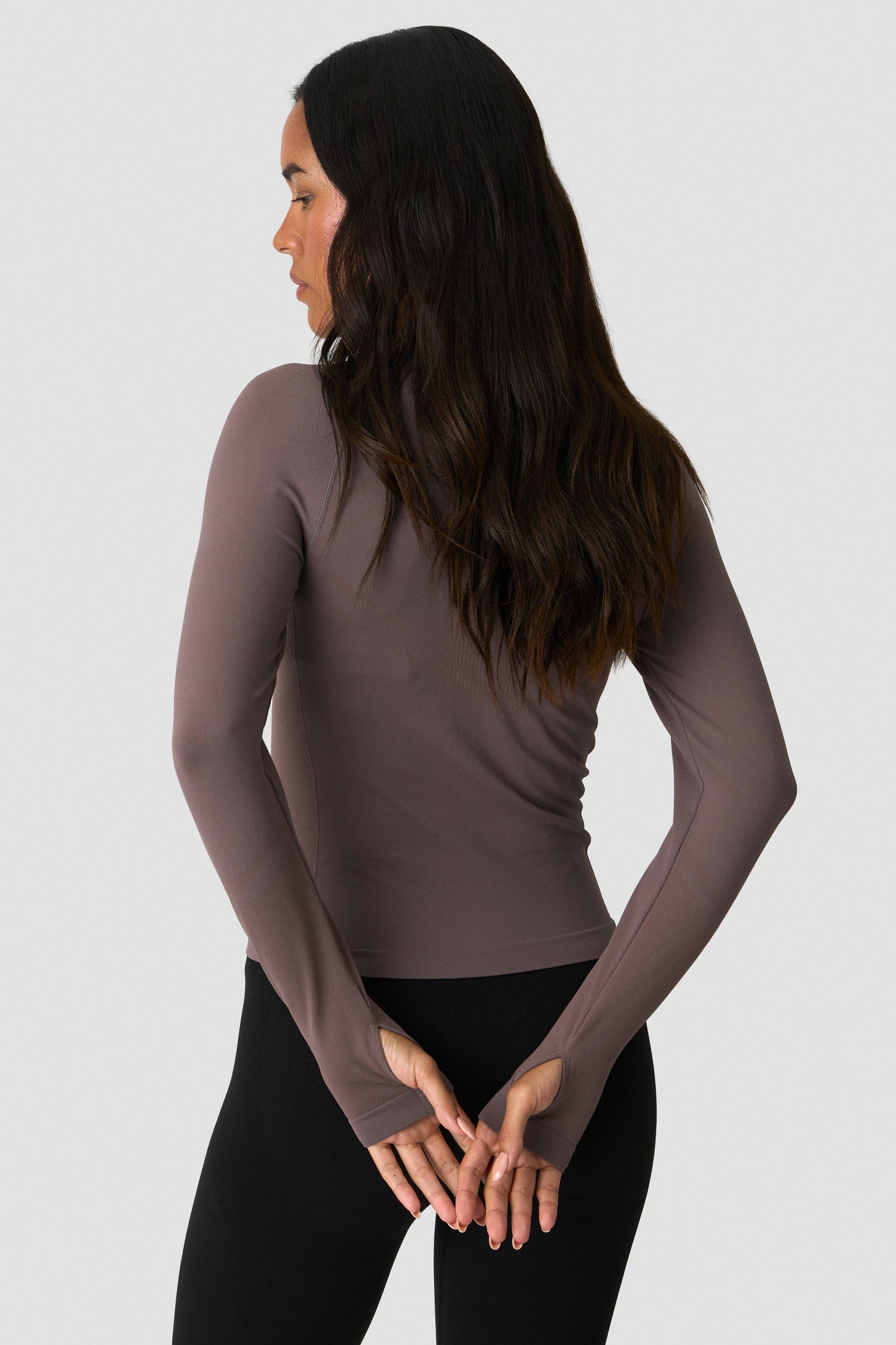 ICIW - Define Seamless Zip Long Sleeve W