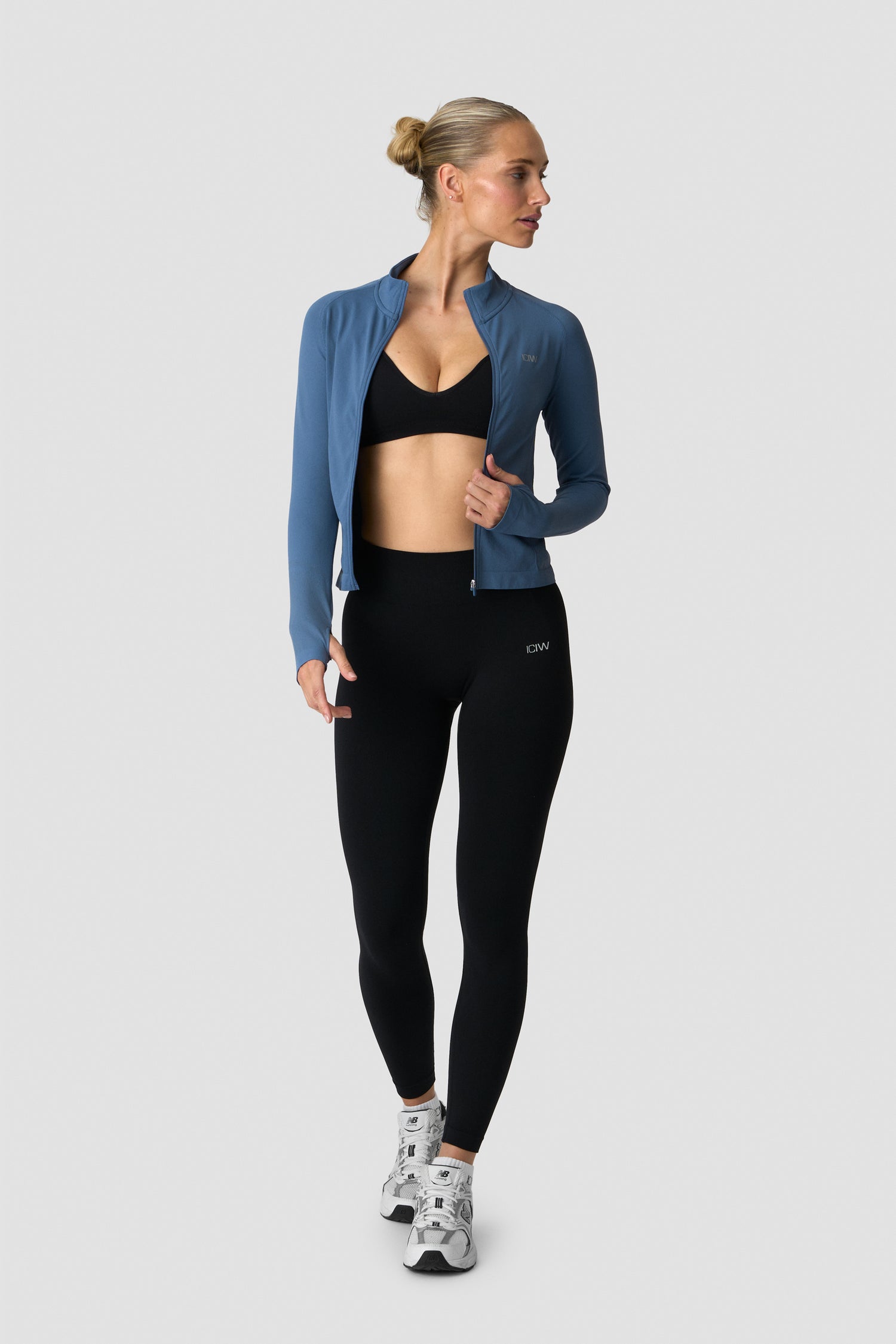 ICIW - Define Seamless Zip Long Sleeve W