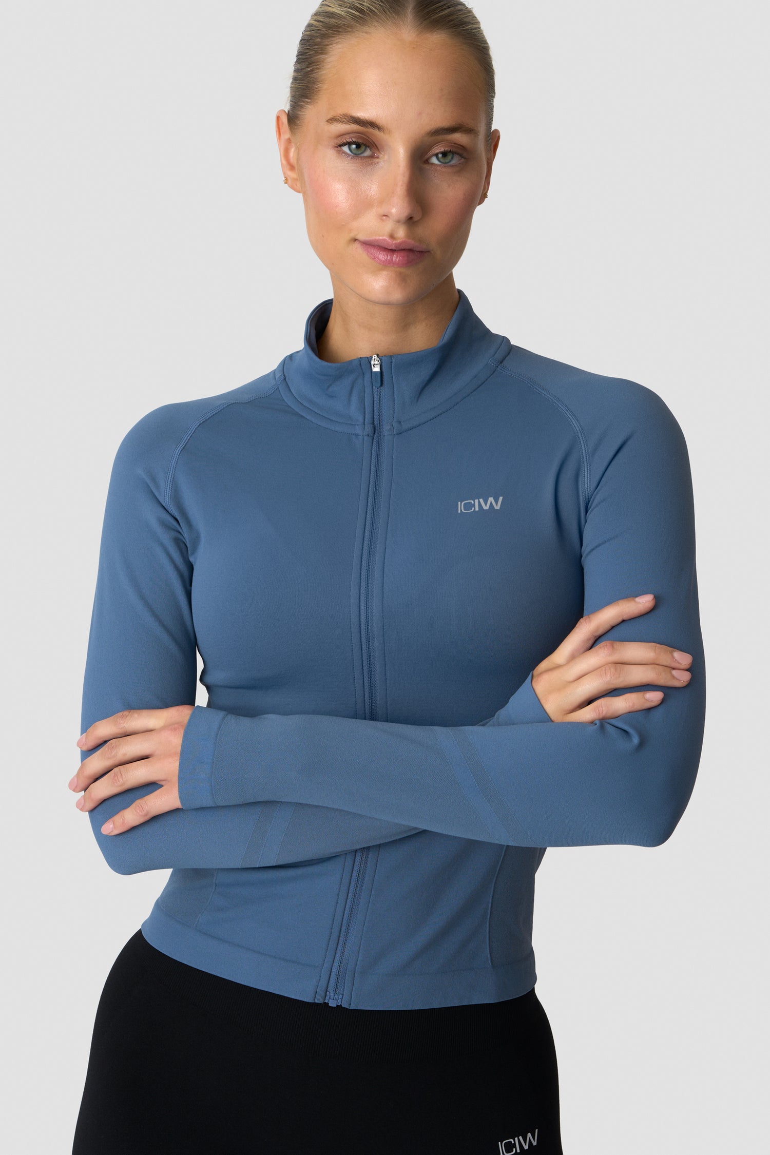 ICIW - Define Seamless Zip Long Sleeve W