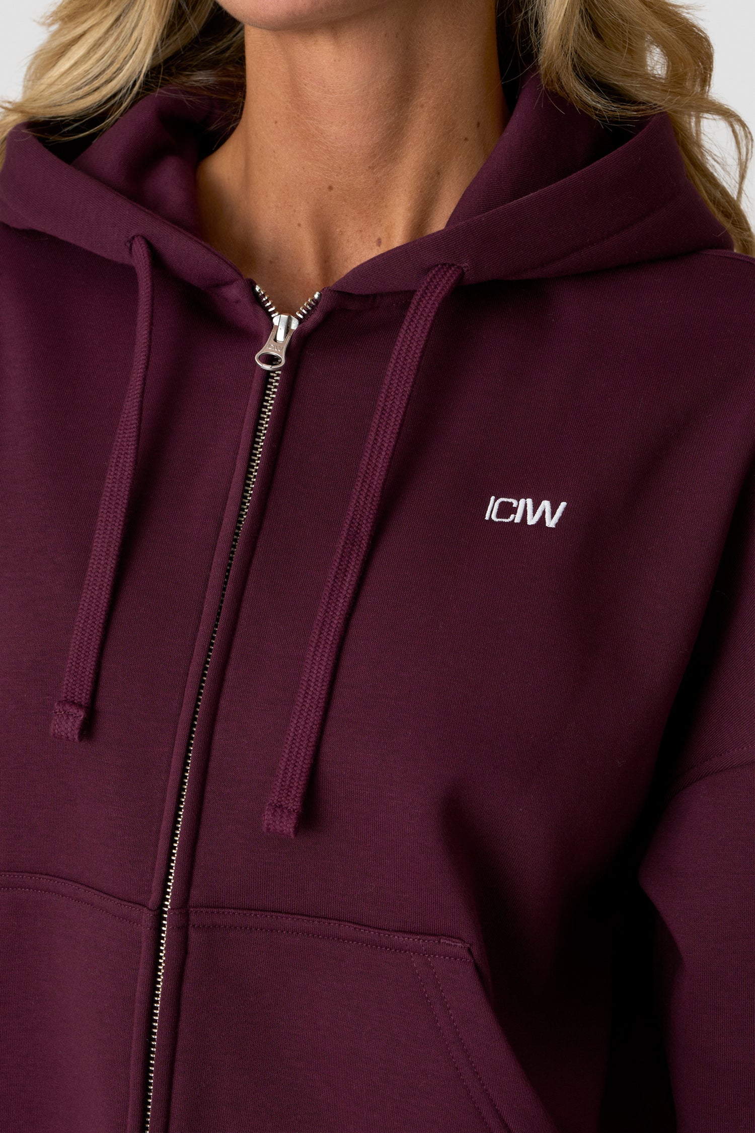 ICIW - Everyday Boxy Zipper Hoodie