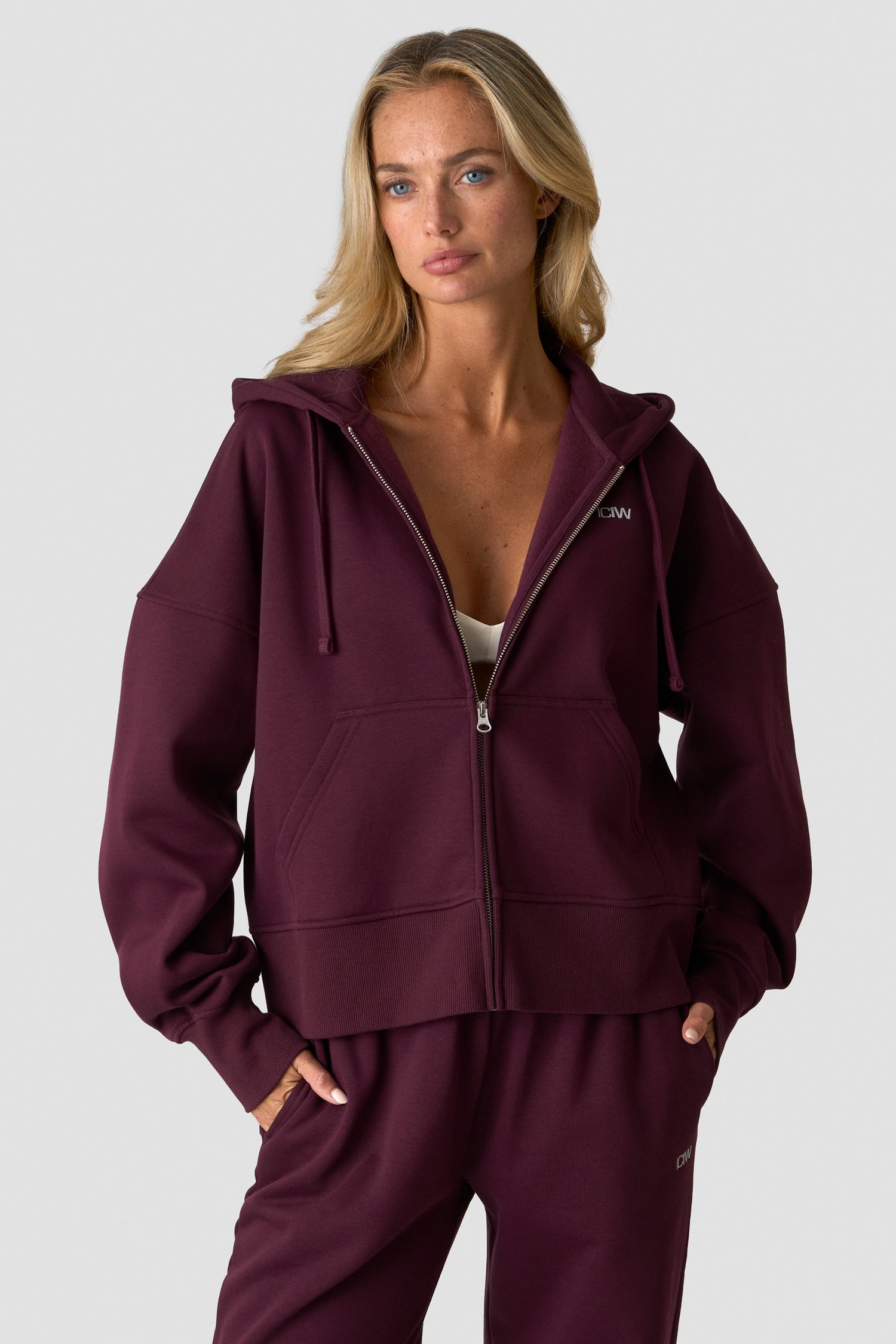 ICIW - Everyday Boxy Zipper Hoodie