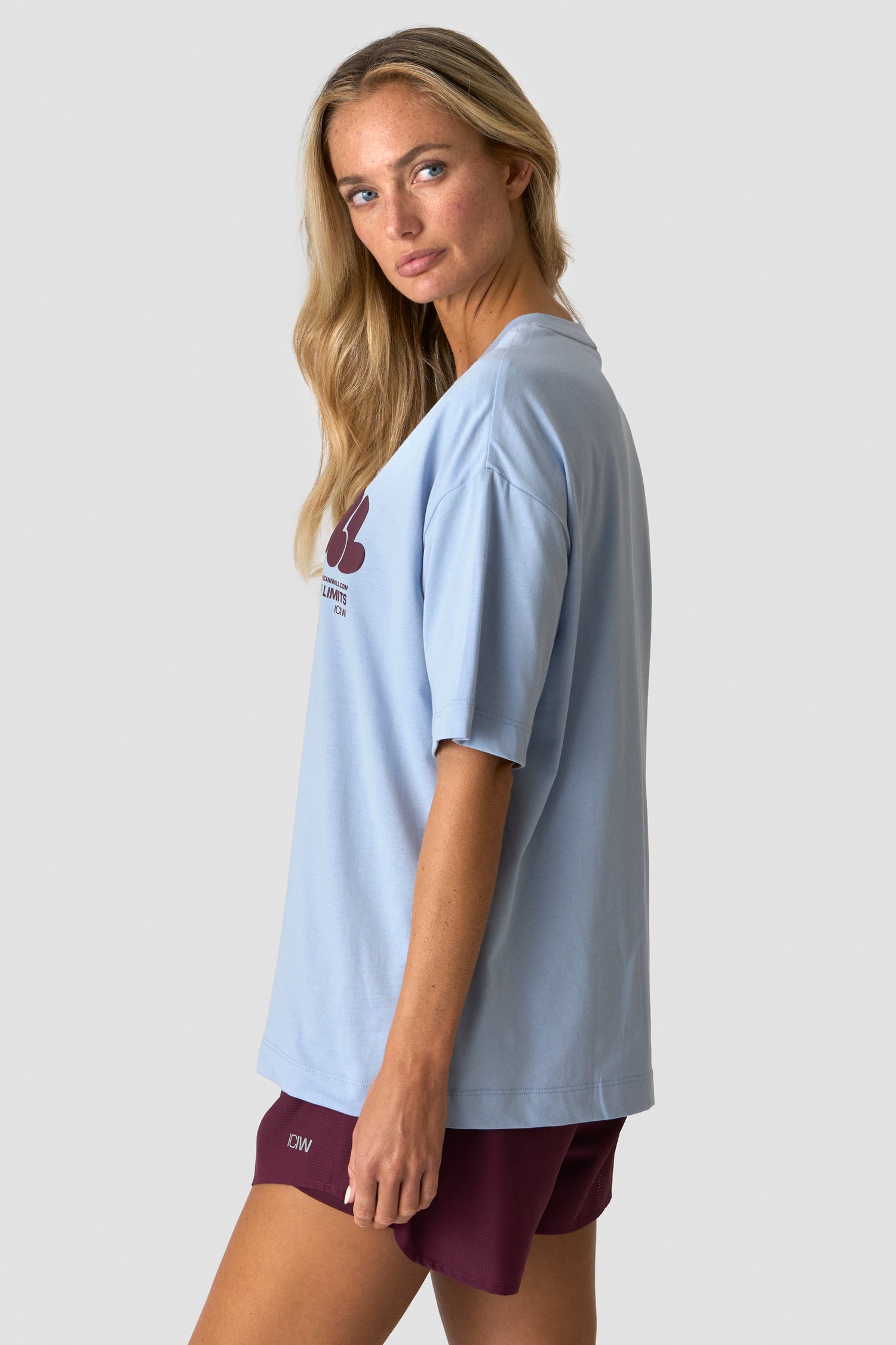 ICIW - Everyday Oversized Cotton T-Shirt Print