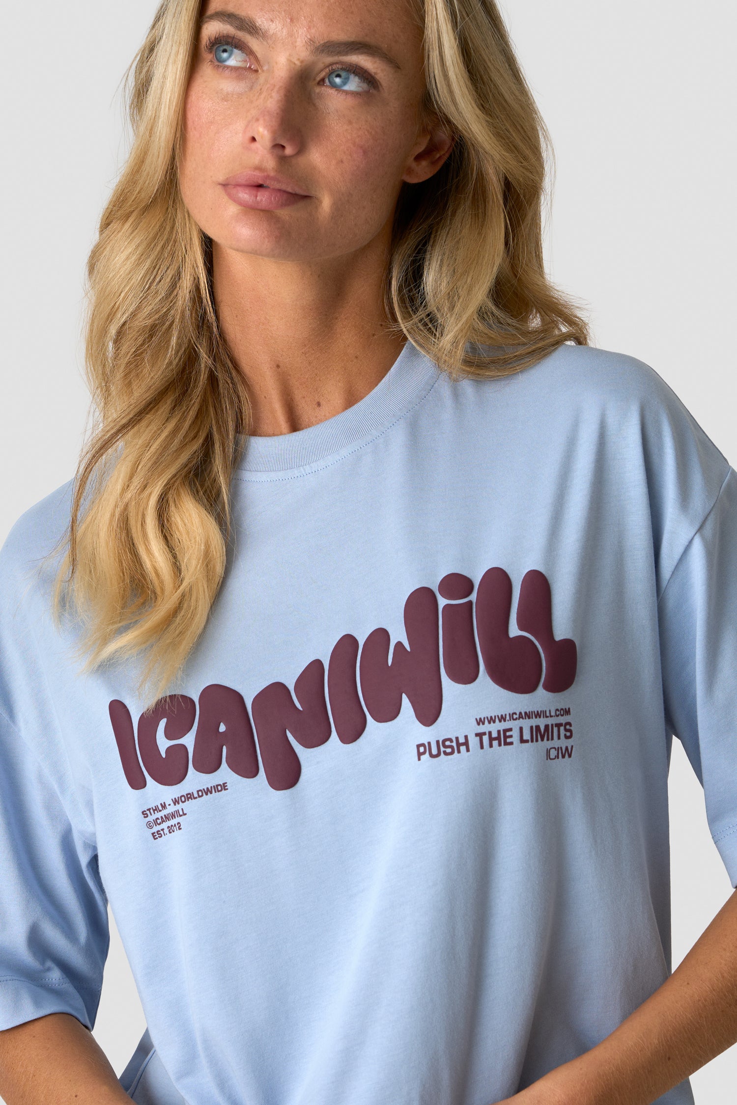 ICIW - Everyday Oversized Cotton T-Shirt Print