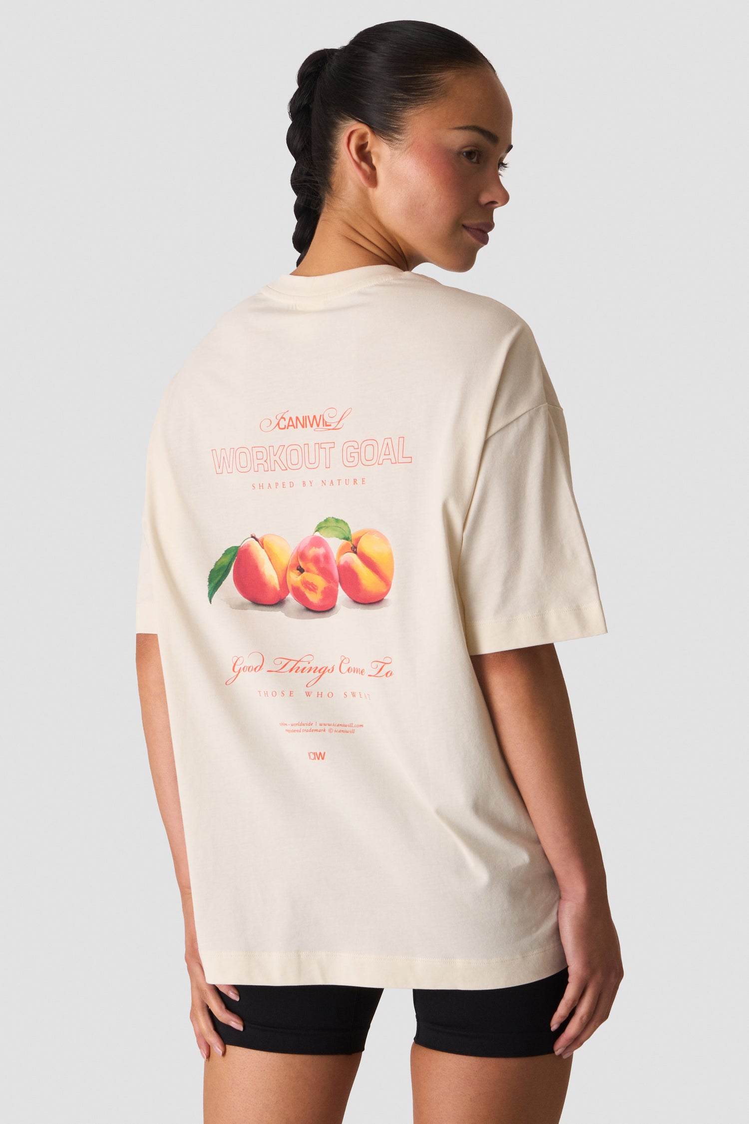 ICIW - Everyday Oversized Cotton T-Shirt Print