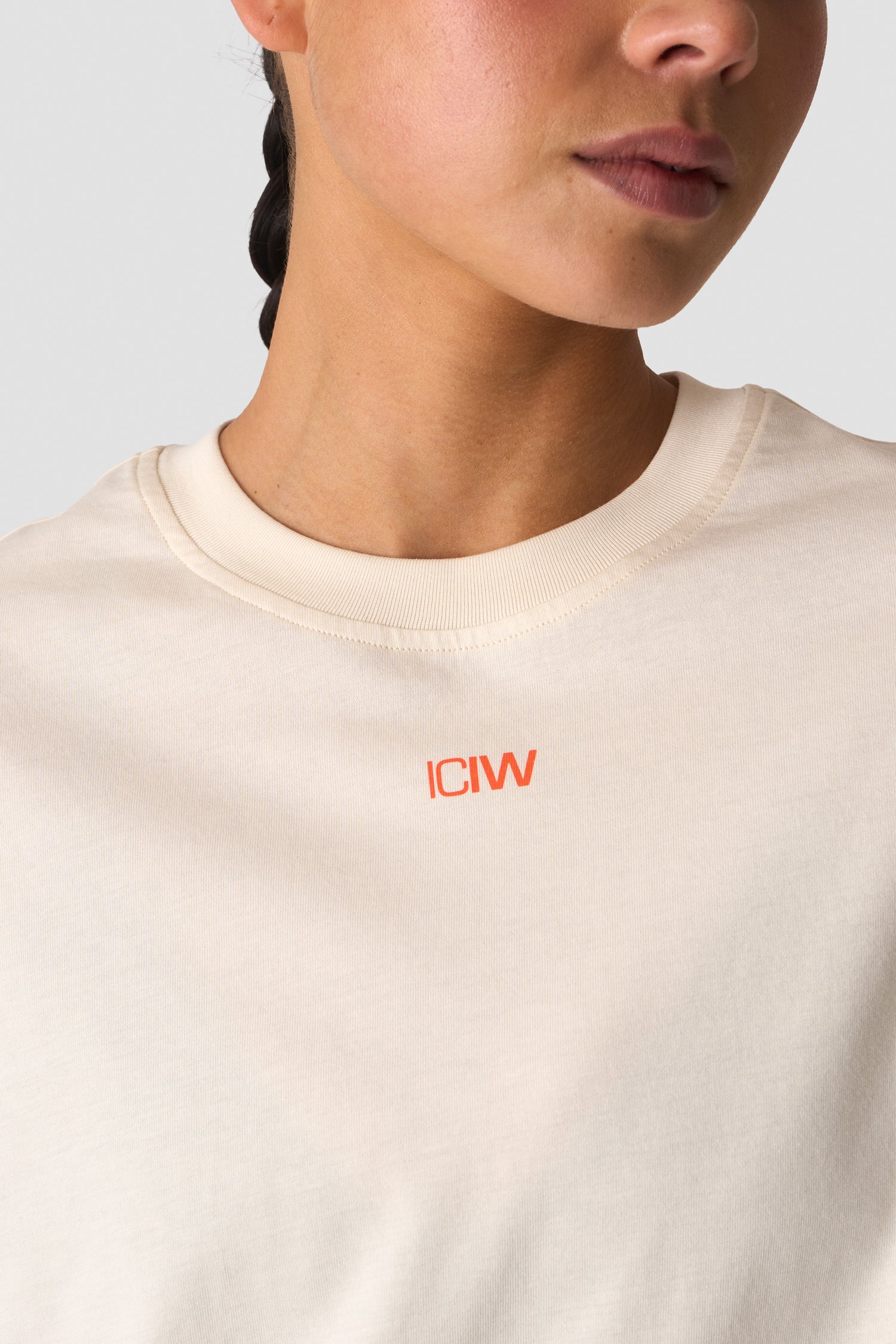 ICIW - Everyday Oversized Cotton T-Shirt Print