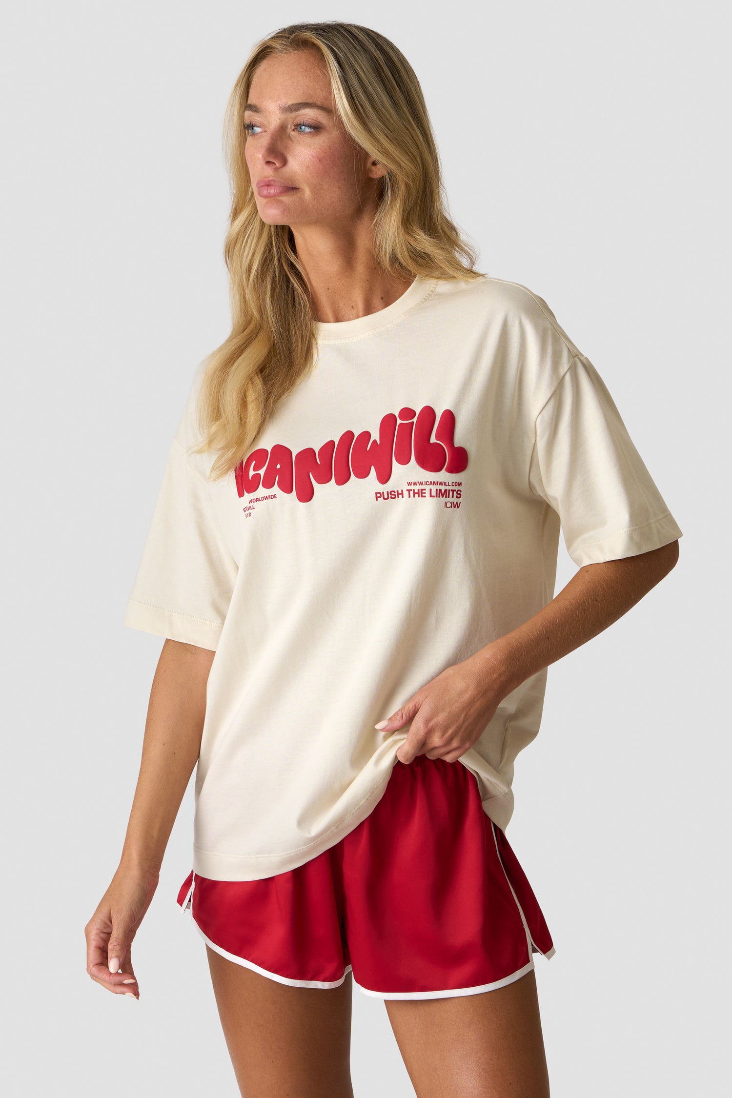 ICIW - Everyday Oversized Cotton T-Shirt Print